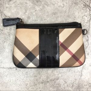 EUC// Burberry {missing strap} pouch